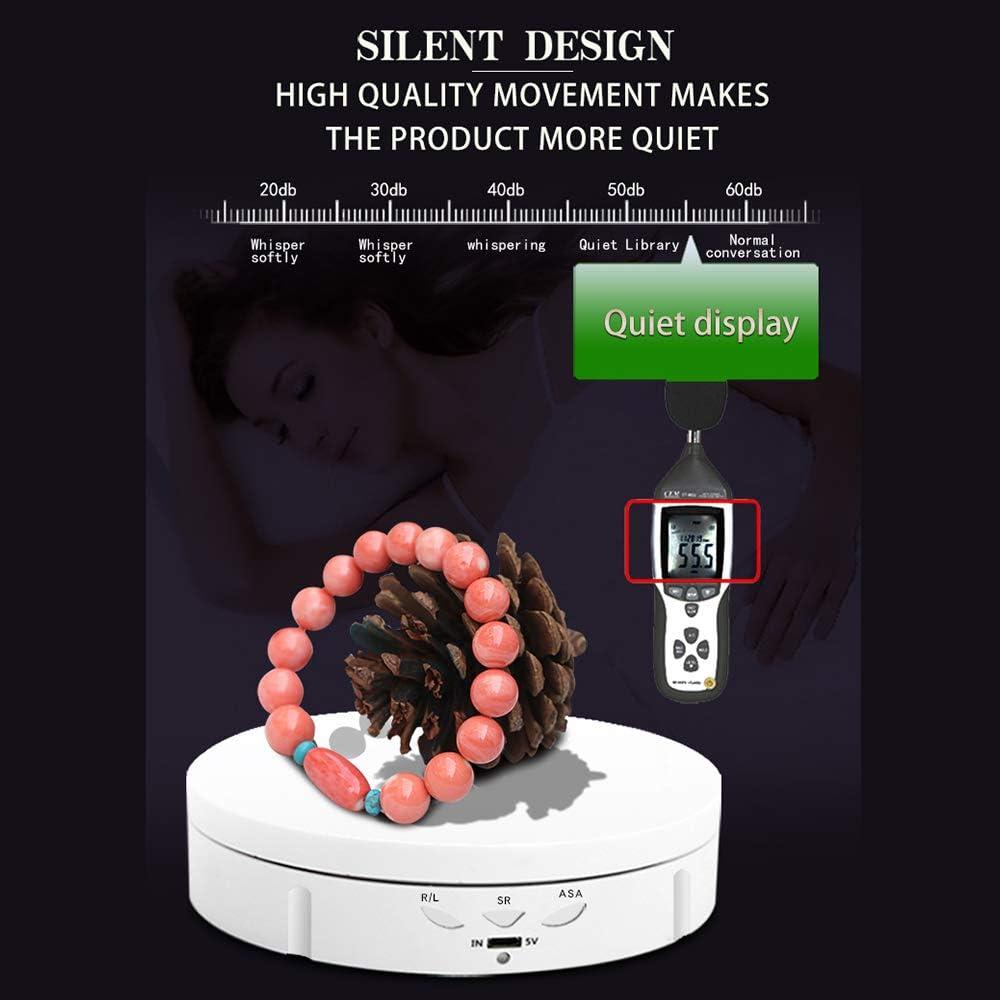 Soporte de Exhibición Giratorio Eléctrico QINMAY 14.6 cm 10 kg