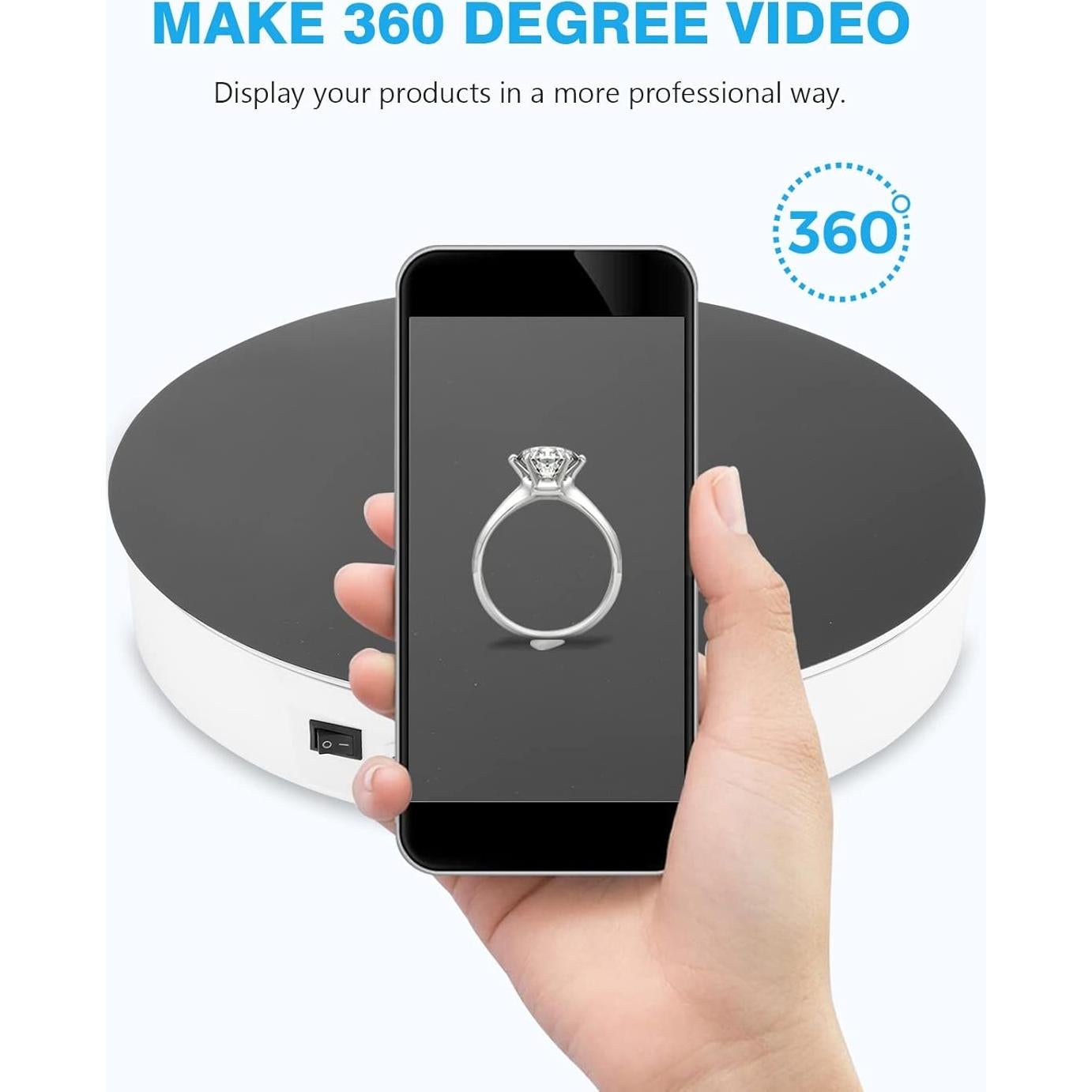 Plataforma de Fotografía BAOSHISHAN 34.8cm 50kg Control Remoto