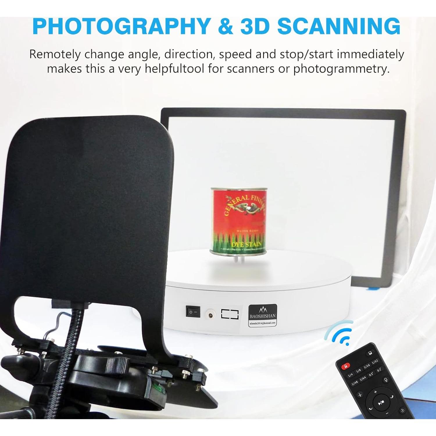 Plataforma de Fotografía BAOSHISHAN 34.8cm 50kg Control Remoto