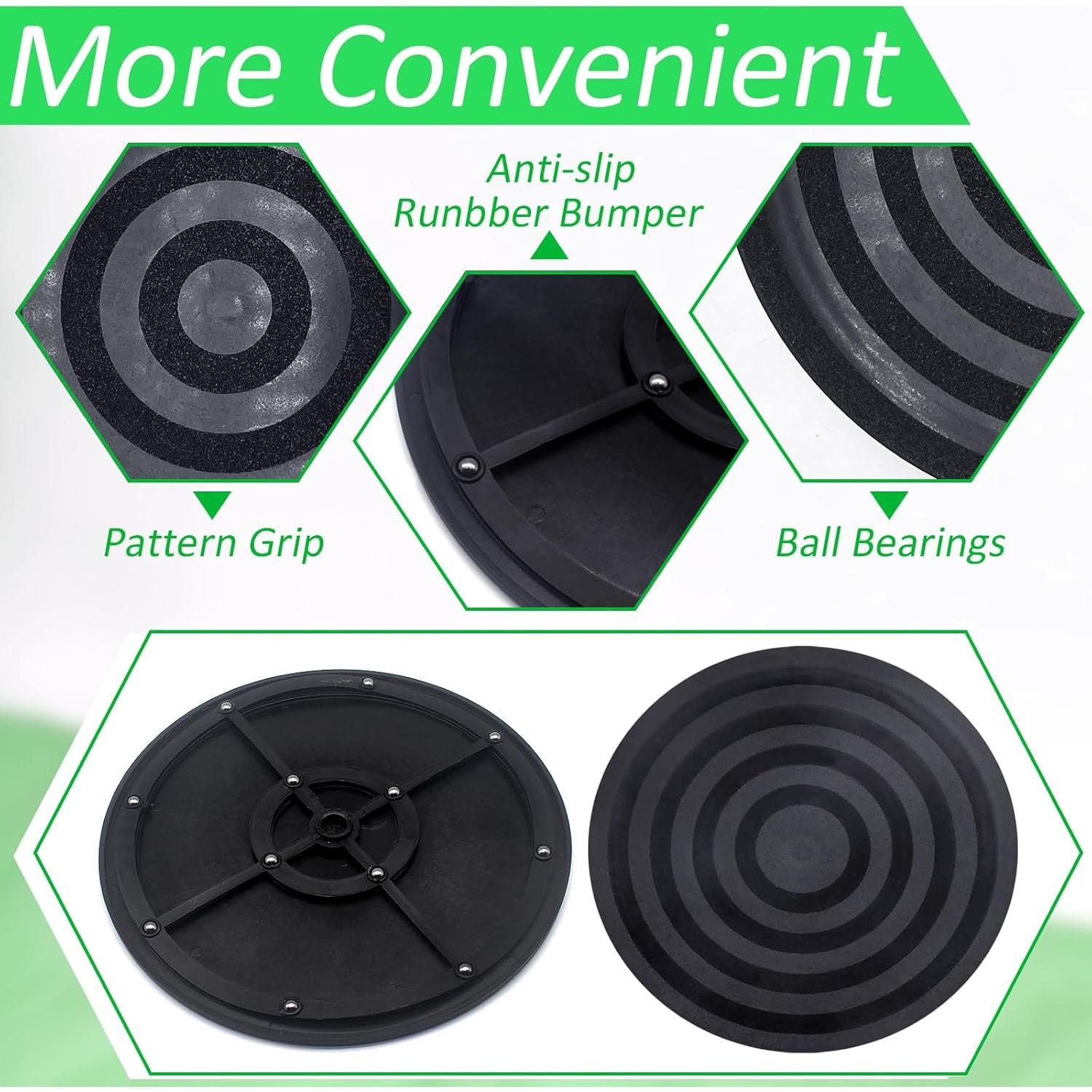 Soporte giratorio Cinvo 20 cm antideslizante 360 grados