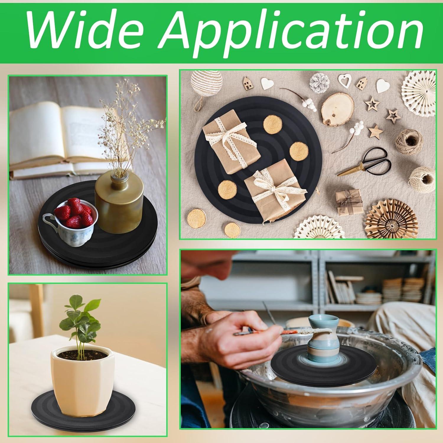 Soporte giratorio Cinvo 20 cm antideslizante 360 grados