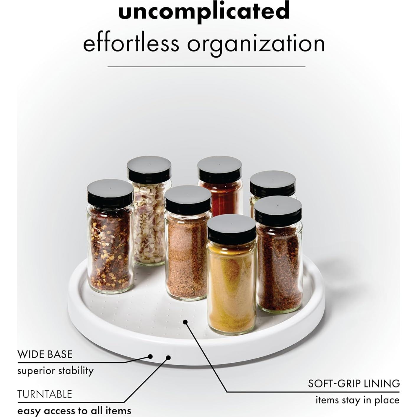 Plato Giratorio de Cocina madesmart 25.4 cm Blanco