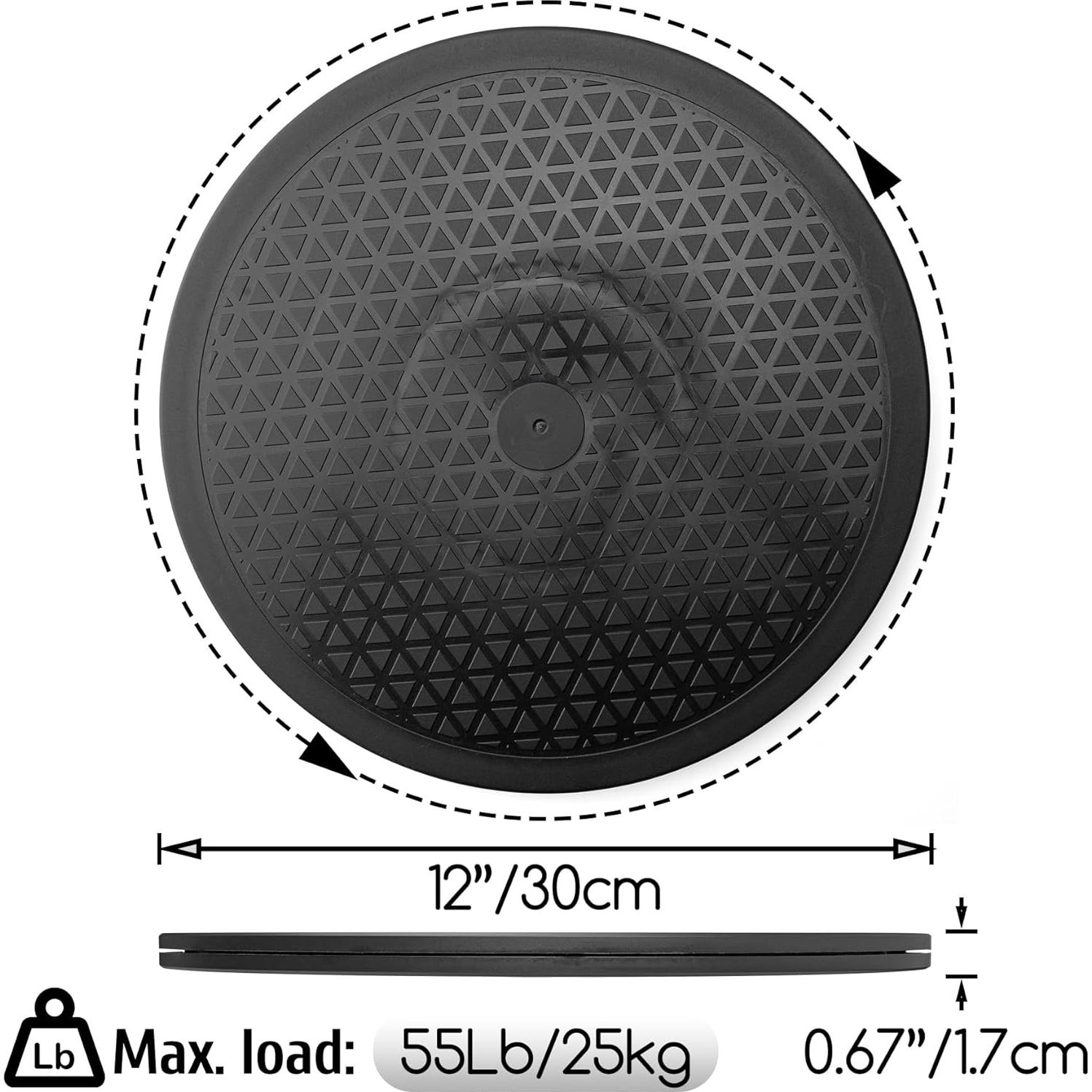 Lazy Susan Giratorio 30 cm Famgee - Soporte Antideslizante 25 kg