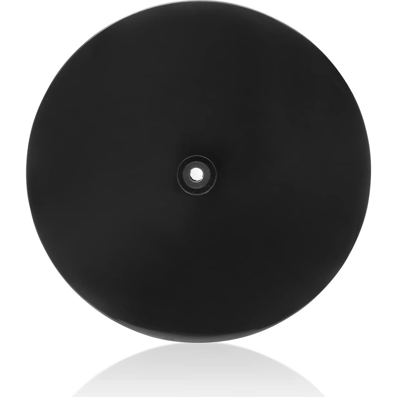 Plato Giratorio Acrílico Jersvimc 20cm Negro Multiusos