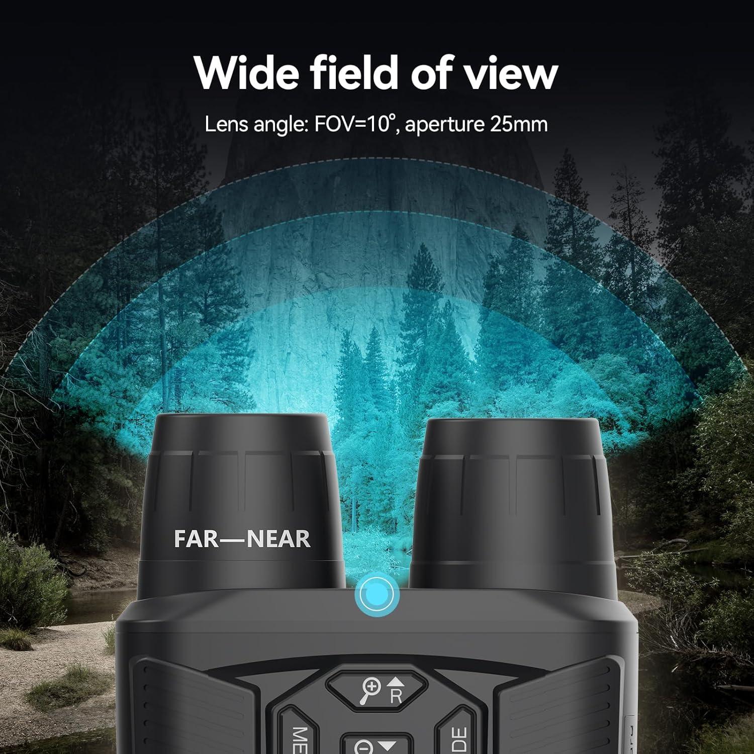 Binoculares de Visión Nocturna SVBONY SA206 4K 36MP 8x