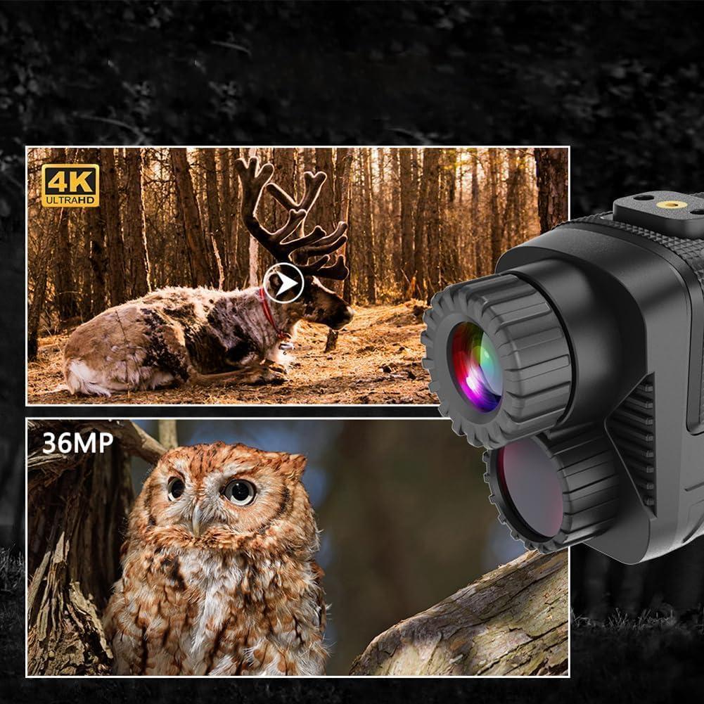 Monóculo de Visión Nocturna EliteZ 4K HD Infrarrojo 8X