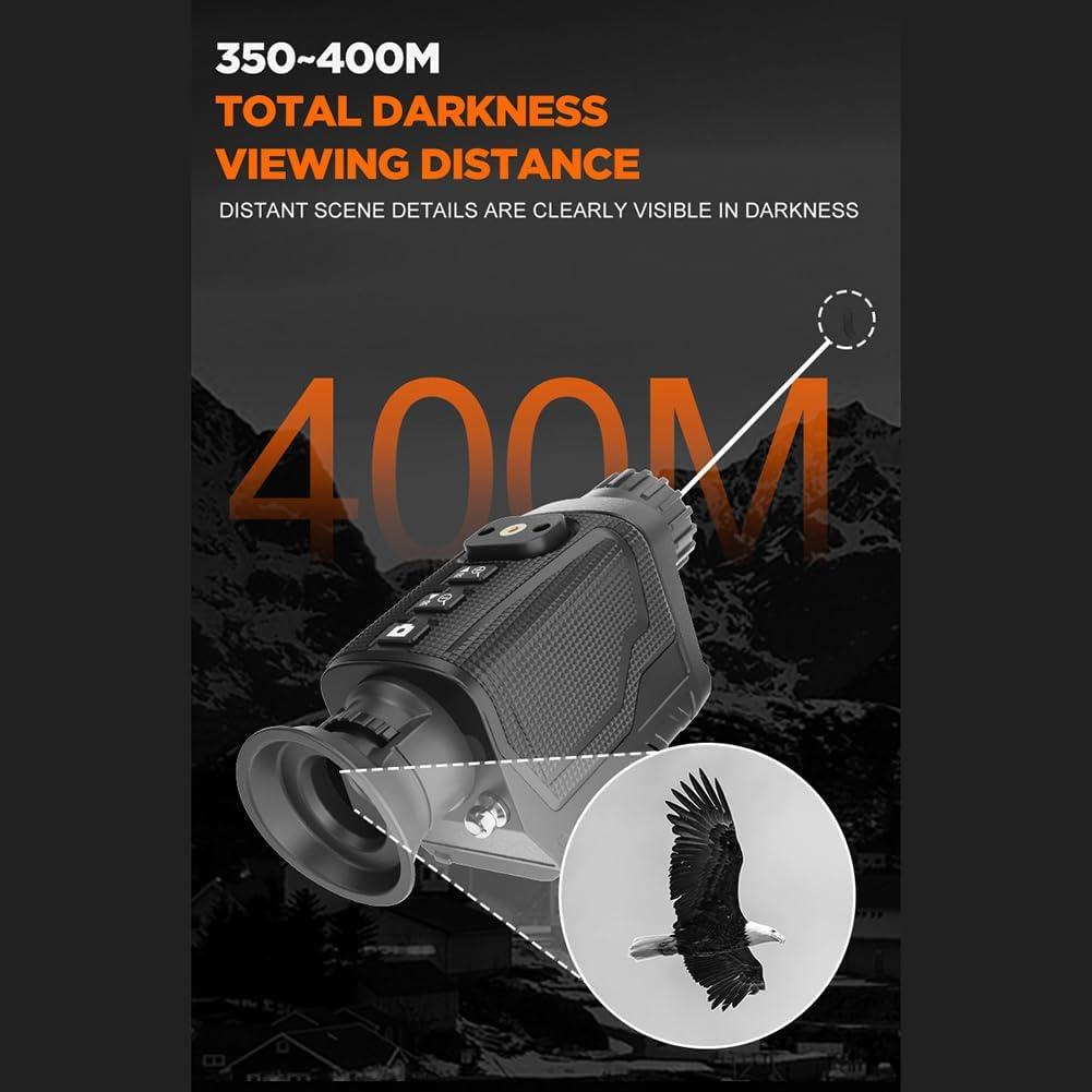 Monóculo de Visión Nocturna EliteZ 4K HD Infrarrojo 8X