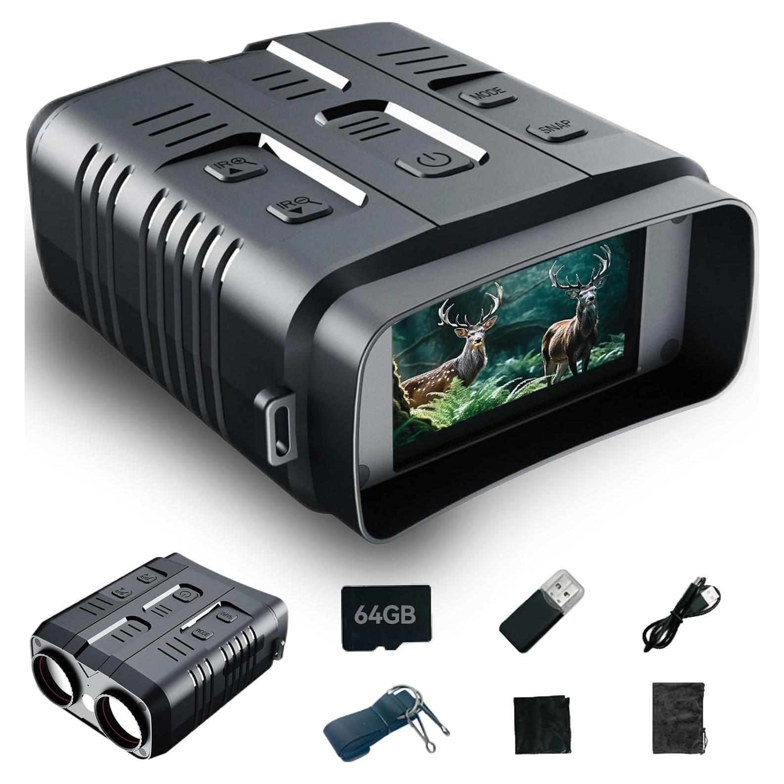 Gafas de Visión Nocturna KILOGOGRAPH N009 Plus 4K con Wi-Fi