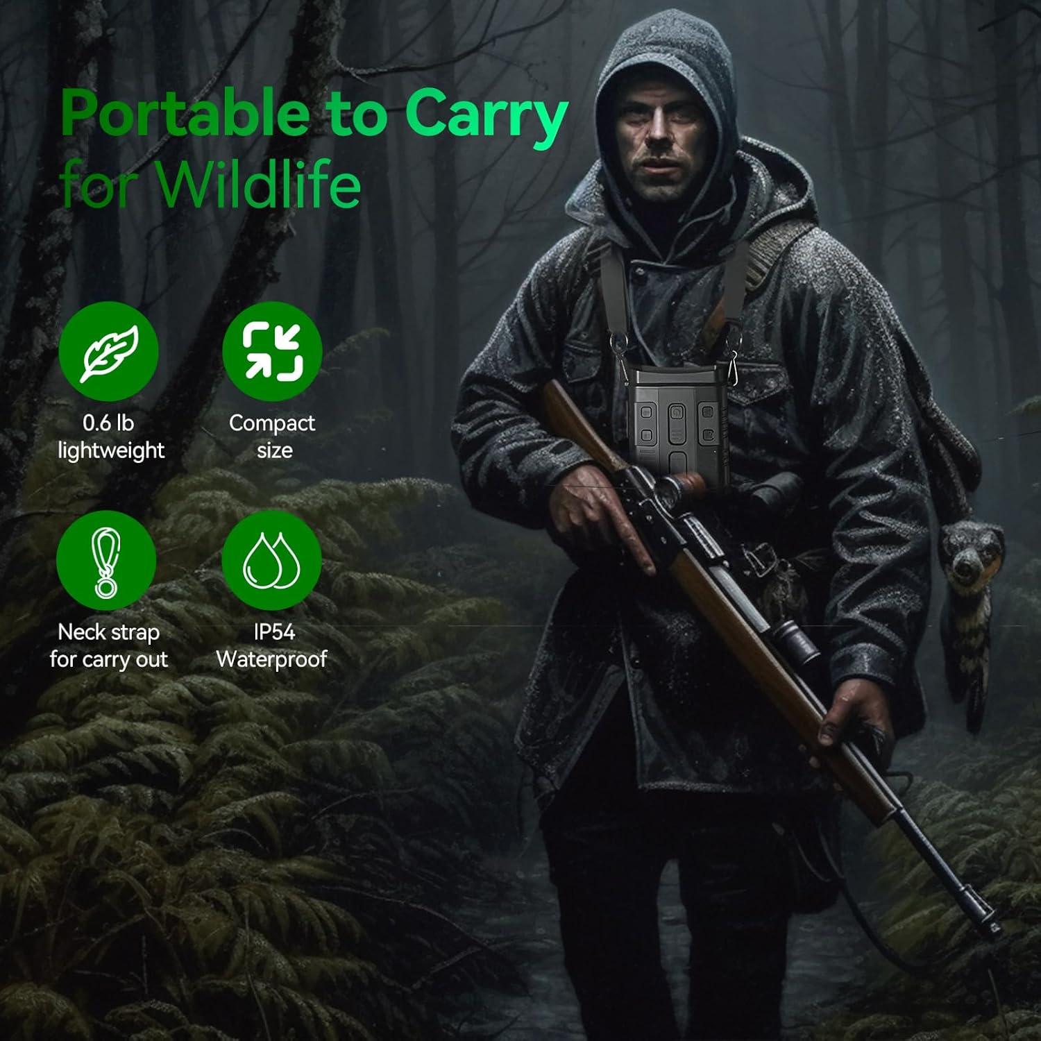 Gafas de Visión Nocturna KILOGOGRAPH N009 Plus 4K con Wi-Fi