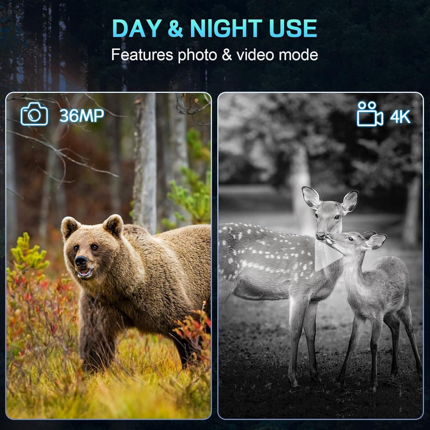 Gafas de Visión Nocturna Profey 4K Recargables con TF 32GB