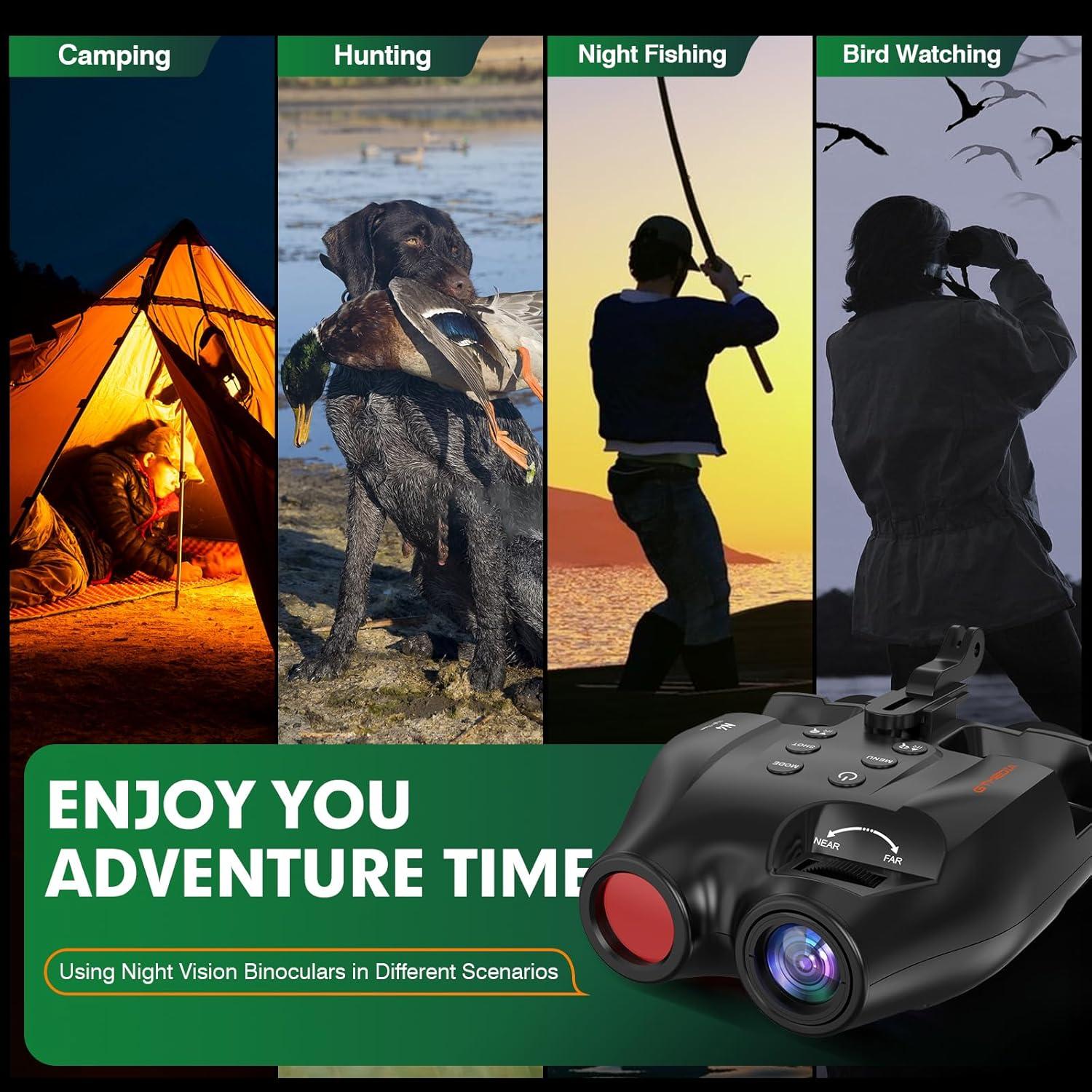 Gafas de Visión Nocturna GTMEDIA N4 Infrarrojas 300m