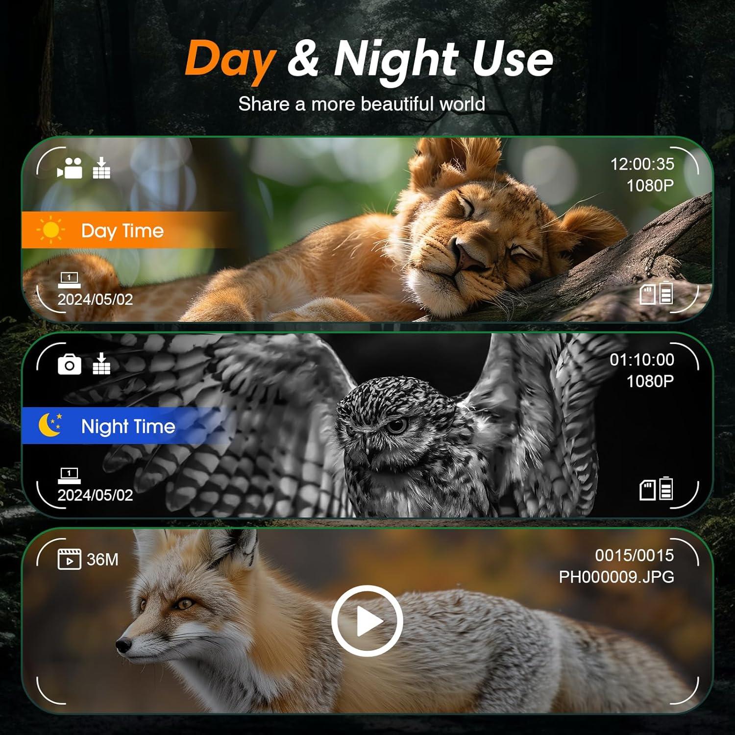 Gafas de Visión Nocturna GTMEDIA N4 Infrarrojas 300m