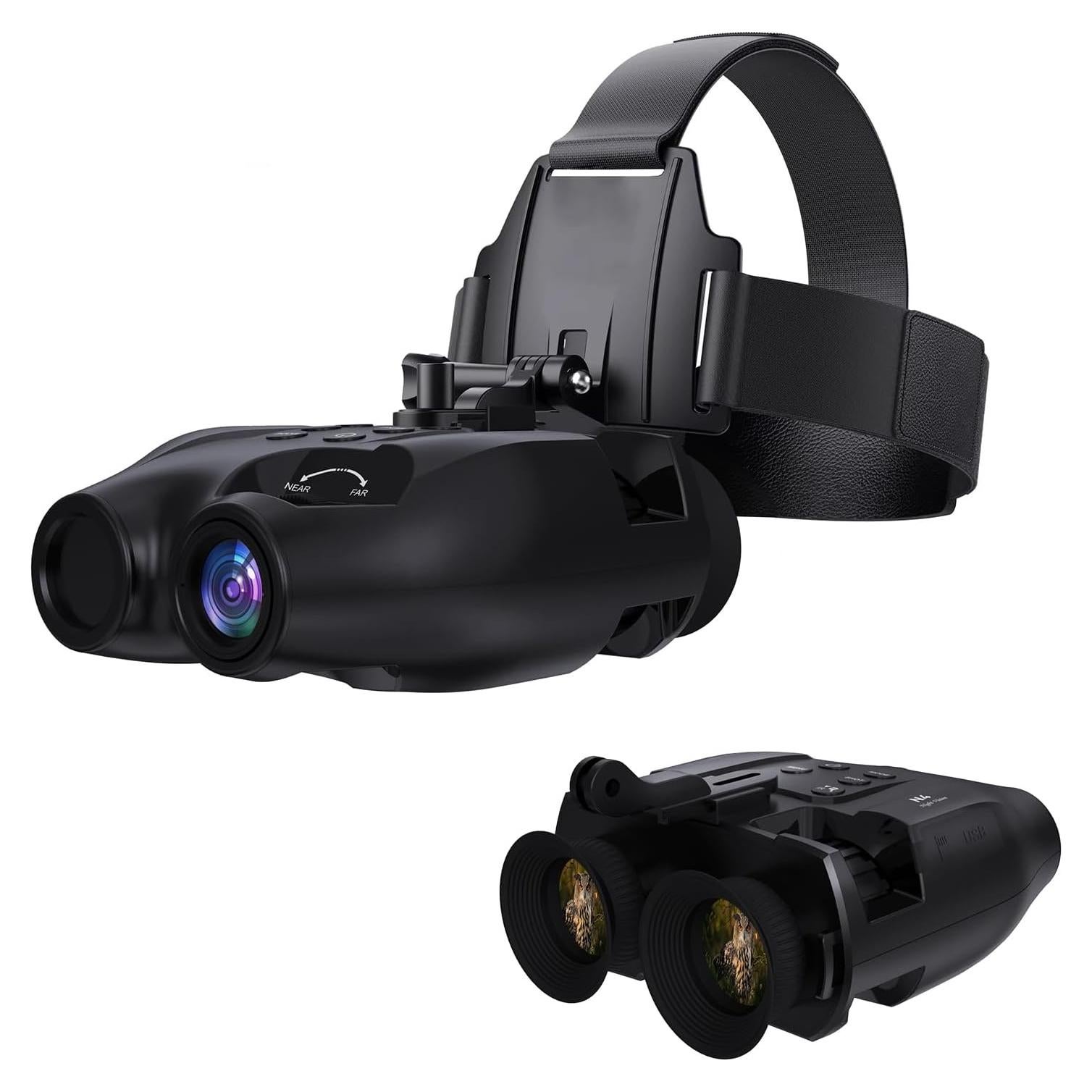 Gafas de Visión Nocturna 4K XYTEC N4, Zoom Digital 5X, Infrarrojo