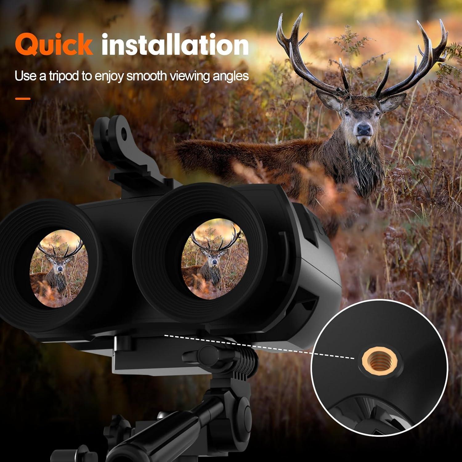 Gafas de Visión Nocturna 4K XYTEC N4, Zoom Digital 5X, Infrarrojo