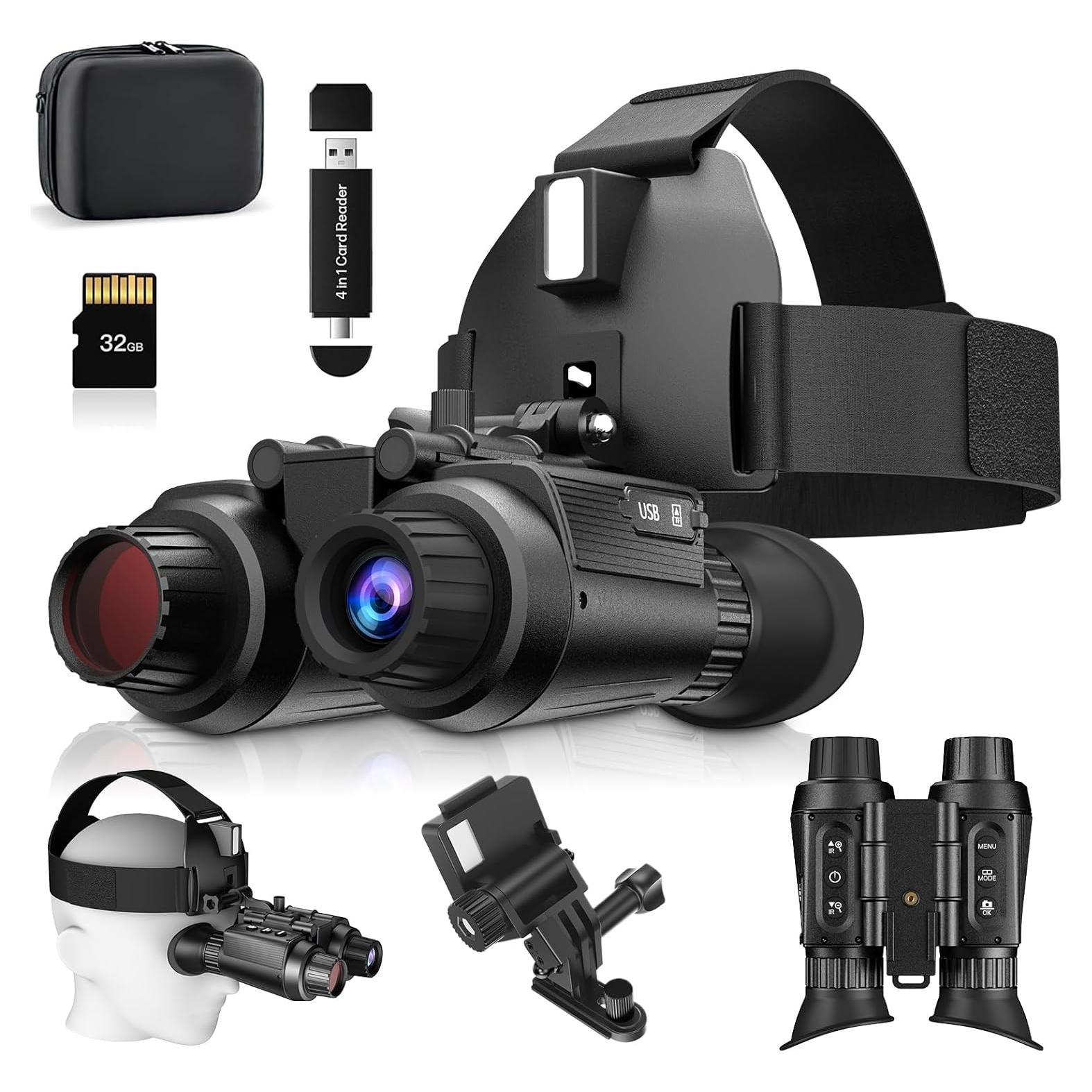 Gafas de Visión Nocturna Hojocojo NV8310 4K Infrarrojas 8X