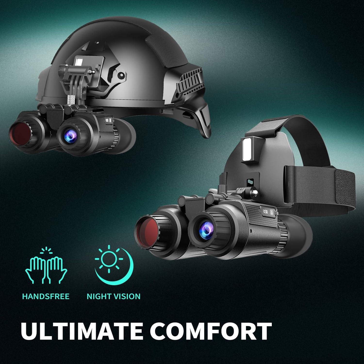 Gafas de Visión Nocturna Hojocojo NV8310 4K Infrarrojas 8X