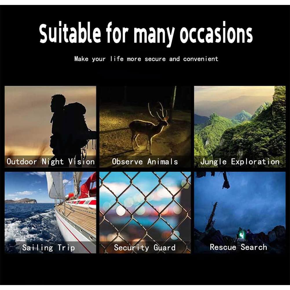 Monóculo de Visión Nocturna Infrarroja OutdoorVibe 4K Camuflaje