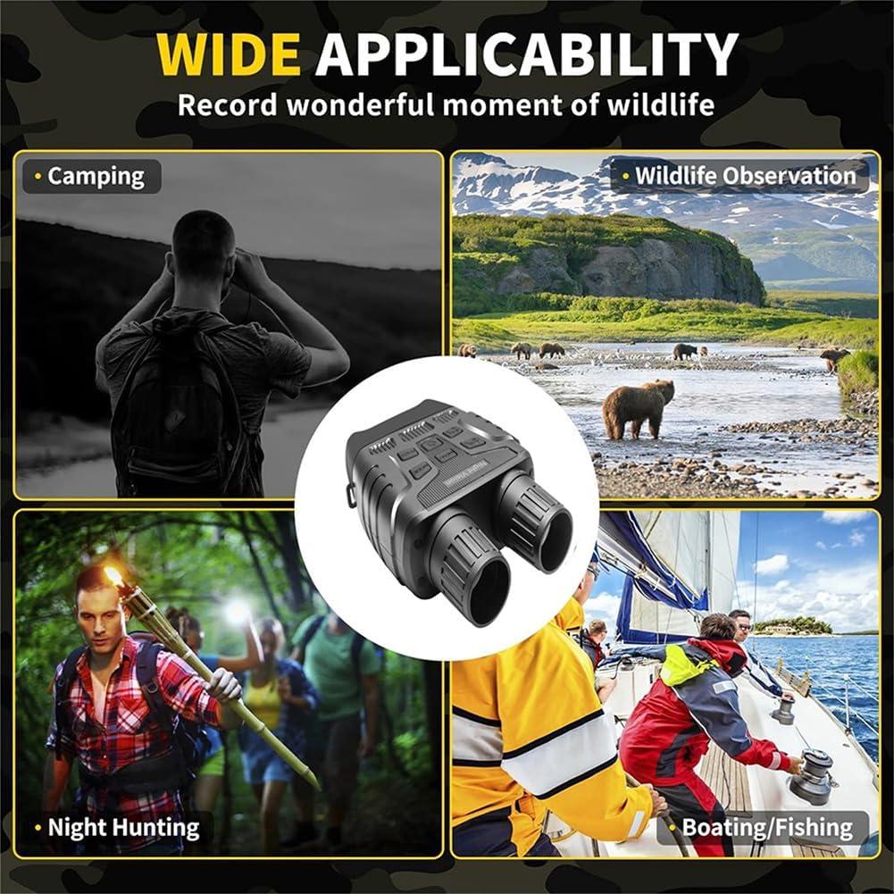 Gafas de Visión Nocturna EliteZ 4K, Zoom Digital 8X, 32GB