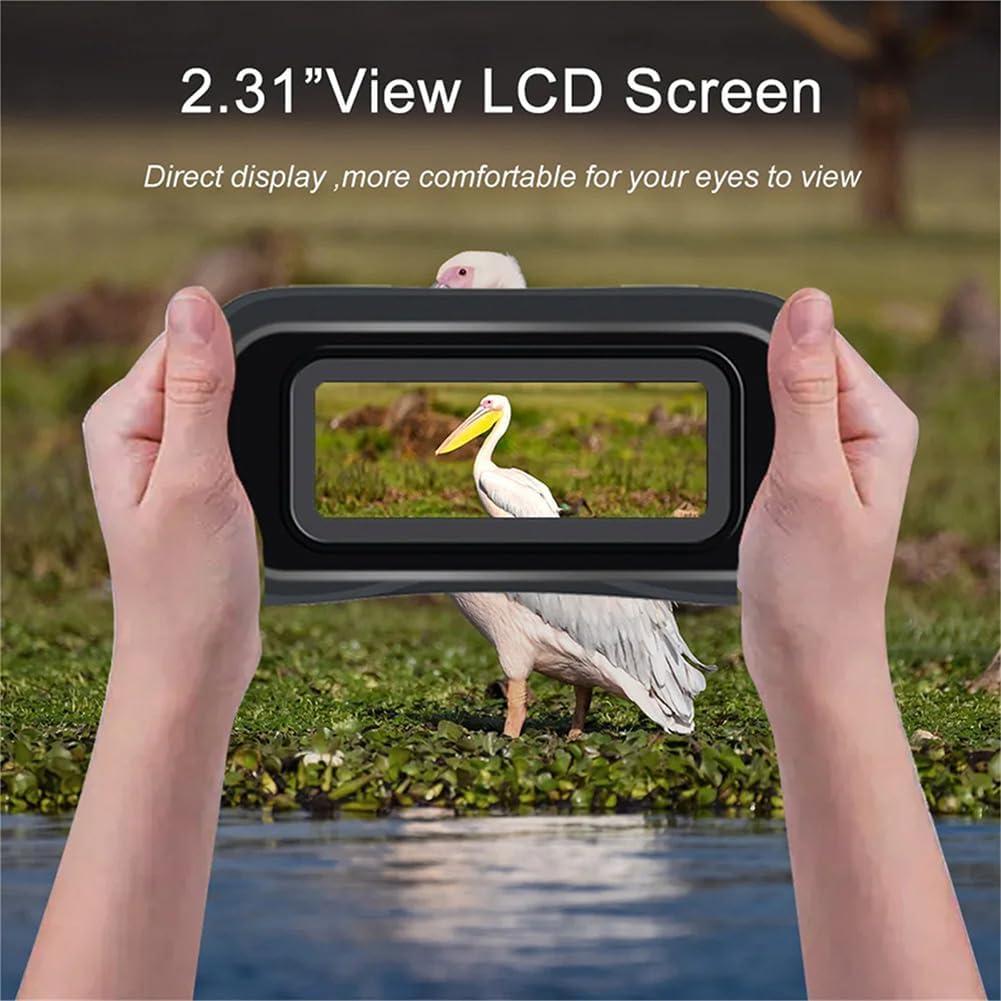 Gafas de Visión Nocturna EliteZ 4K, Zoom Digital 8X, 32GB