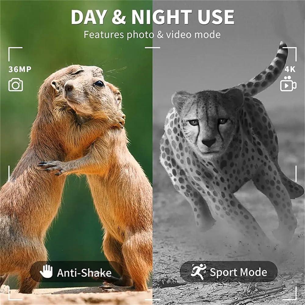 Gafas de Visión Nocturna EliteZ 4K, Zoom Digital 8X, 32GB