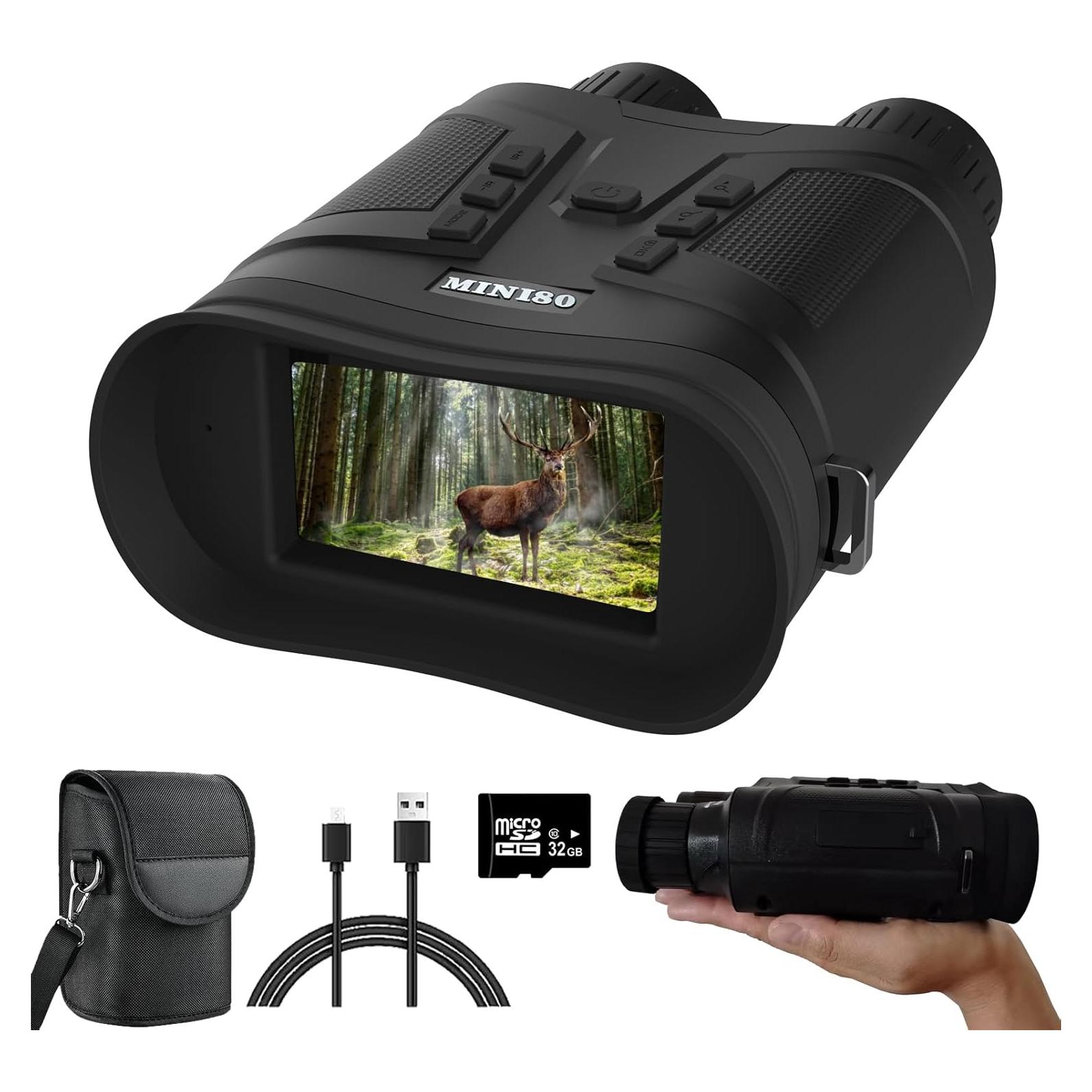 Binoculares de Visión Nocturna AUPABU 4K 6X Zoom Digital