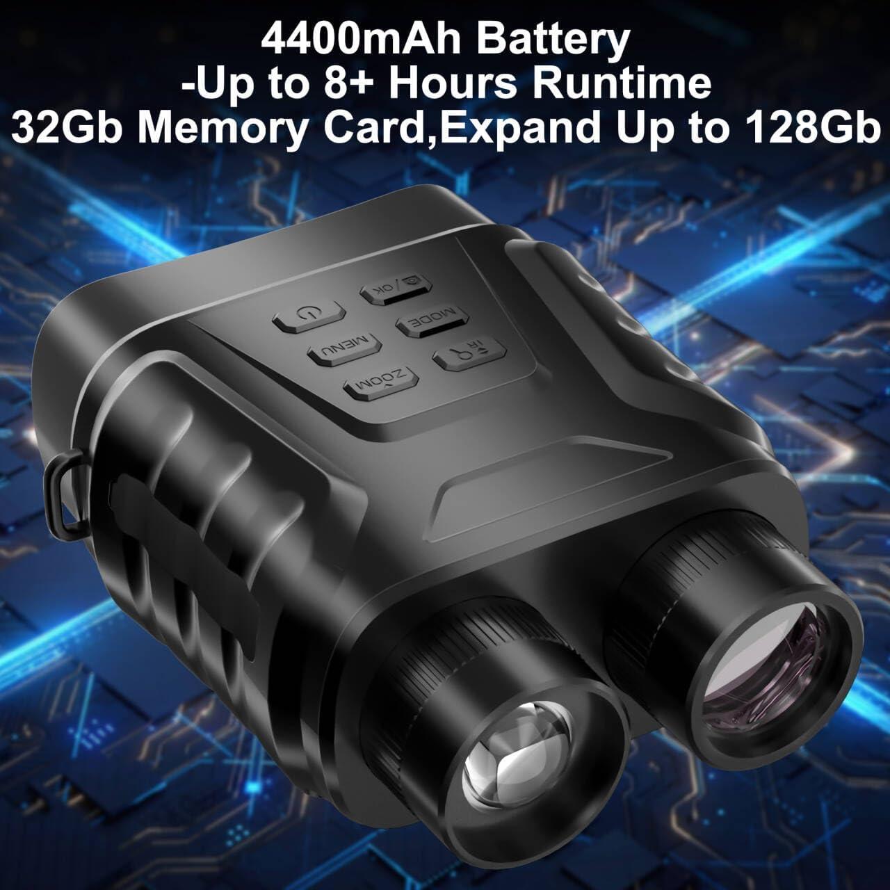 Gafas de Visión Nocturna Infrarrojas 4K Highbrain 8X TFT 3"