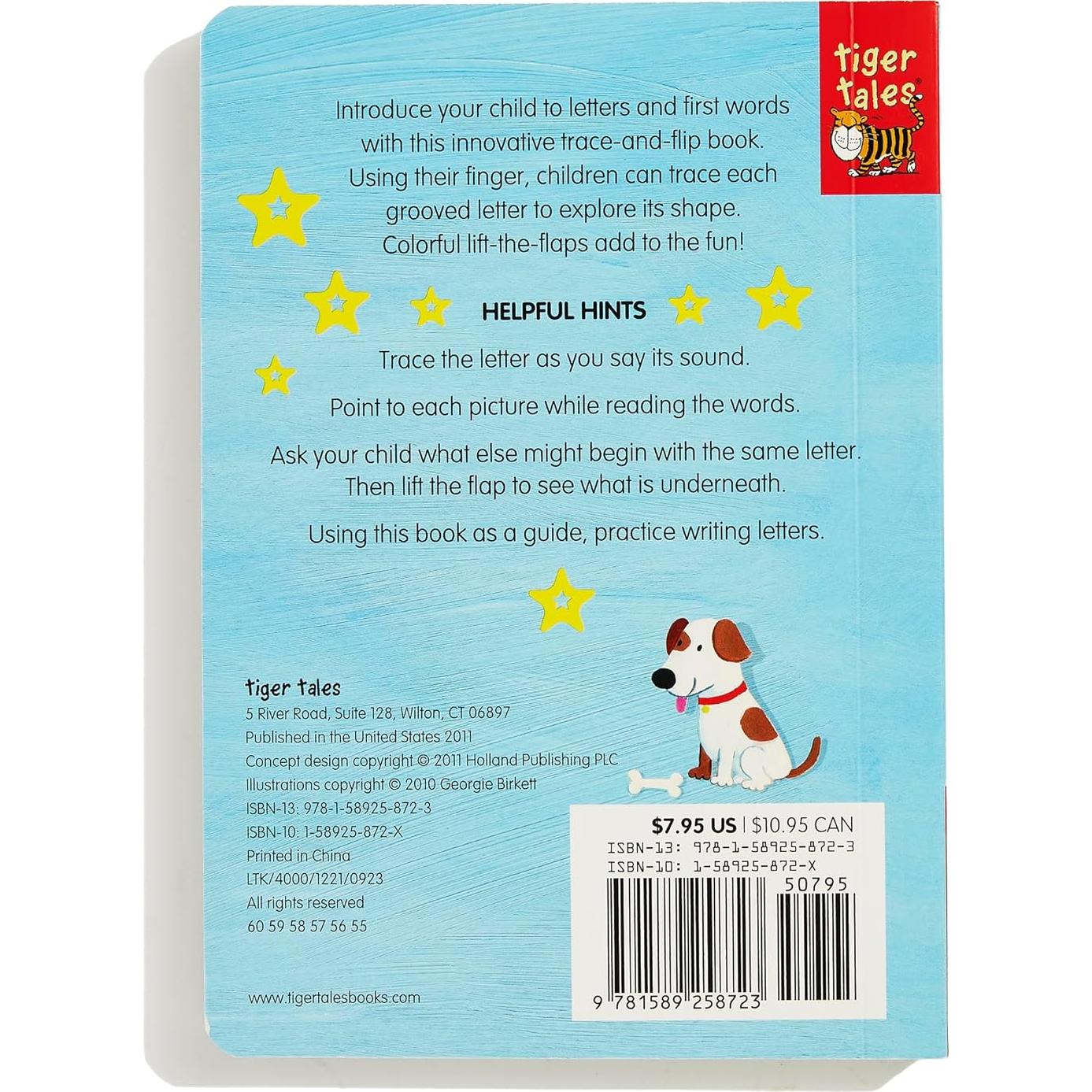 A is for Apple: An Interactive Alphabet With Tracks to Trace and Flaps to Flip! (Smart Kids Trace-and-Flip)