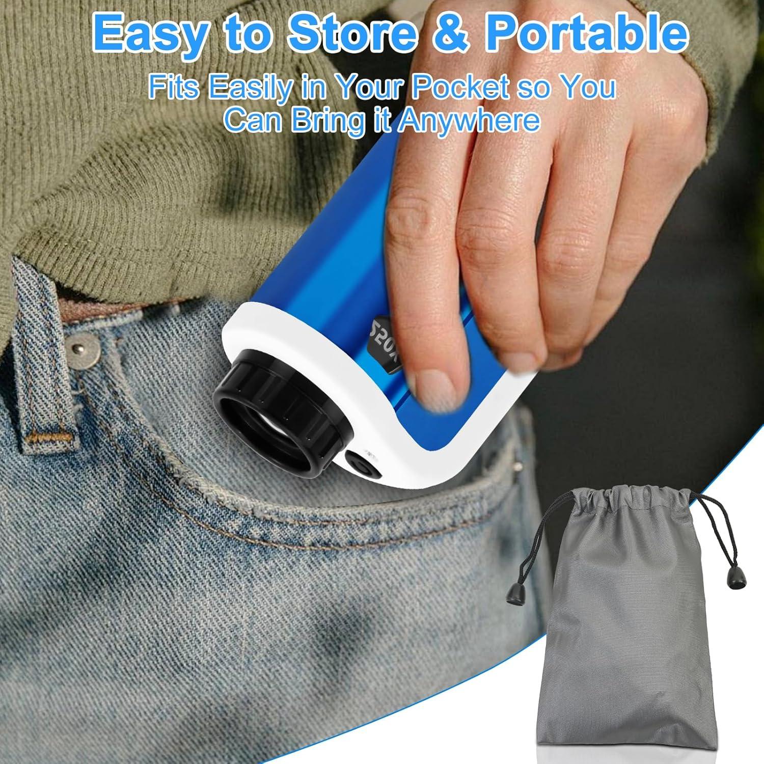 Microscopio Portátil SETFLAGS para Niños 100x-250x con LED