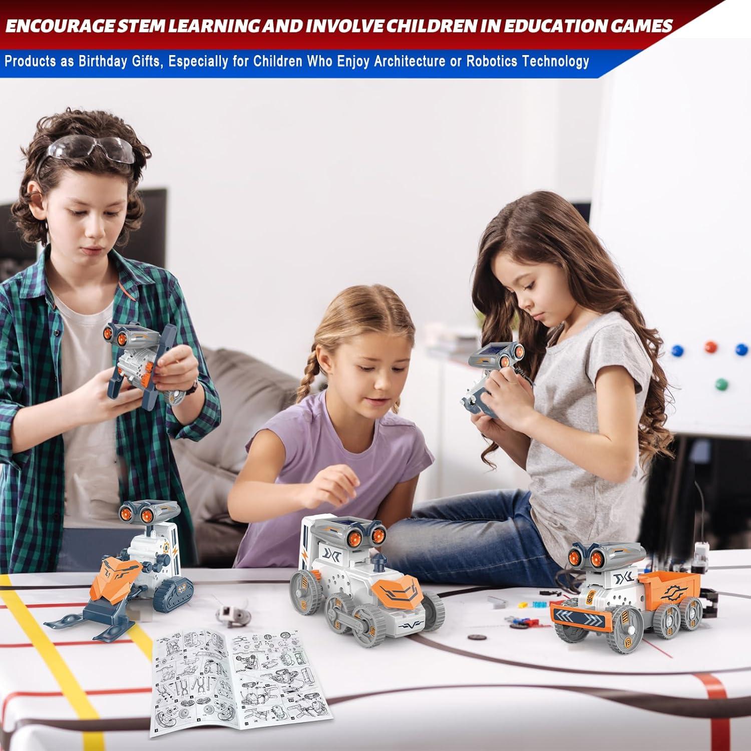 Robot Solar Educativo 21-en-1 Enjoyfly para Niños 8+