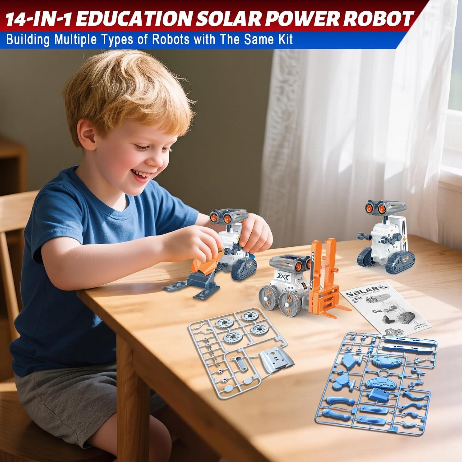 Robot Solar Educativo 21-en-1 Enjoyfly para Niños 8+