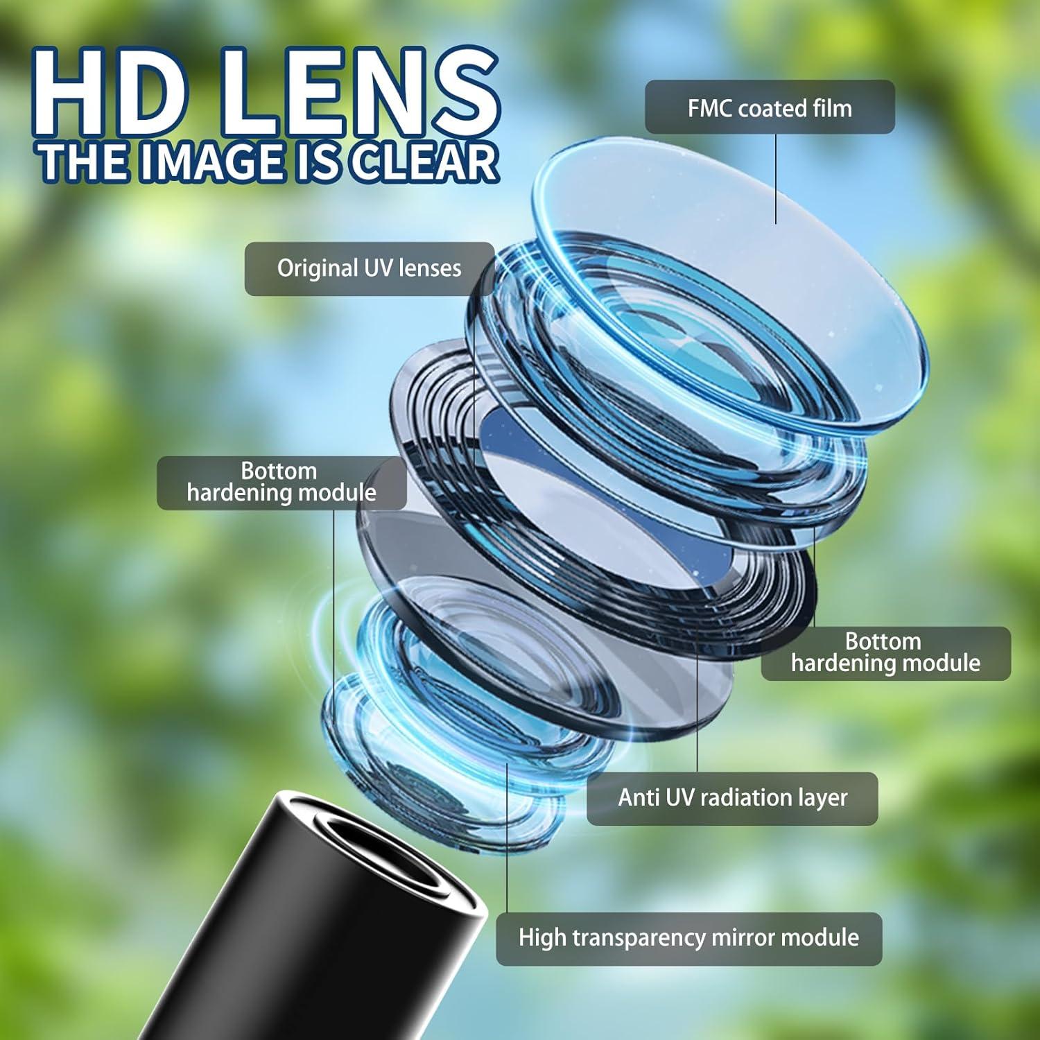 Microscopio Educativo WSDMIC 40X-1600X con Luz LED y Accesorios