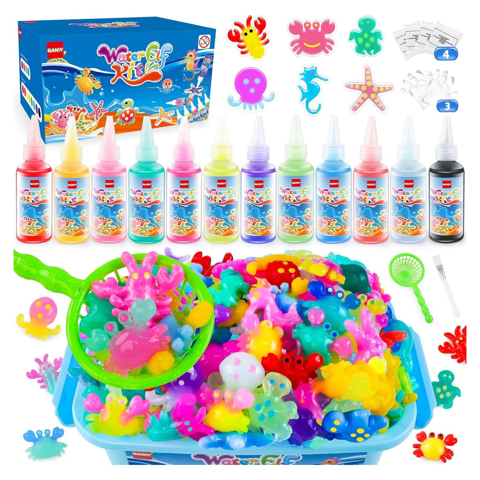 Kit de Juguete de Agua Mágico QANIY - 12 Colores y 6 Moldes