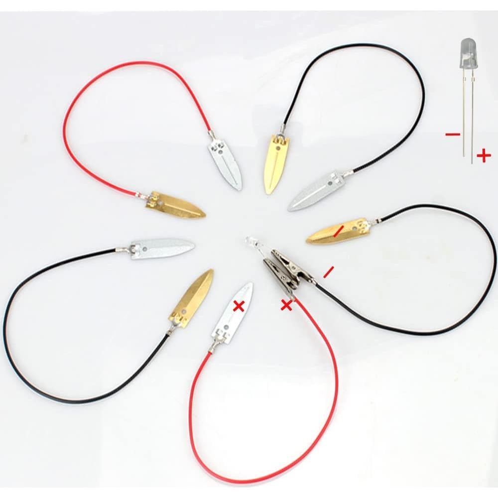 Kit de Experimento Científico de Batería de Frutas Wzttdm - 5 Juegos