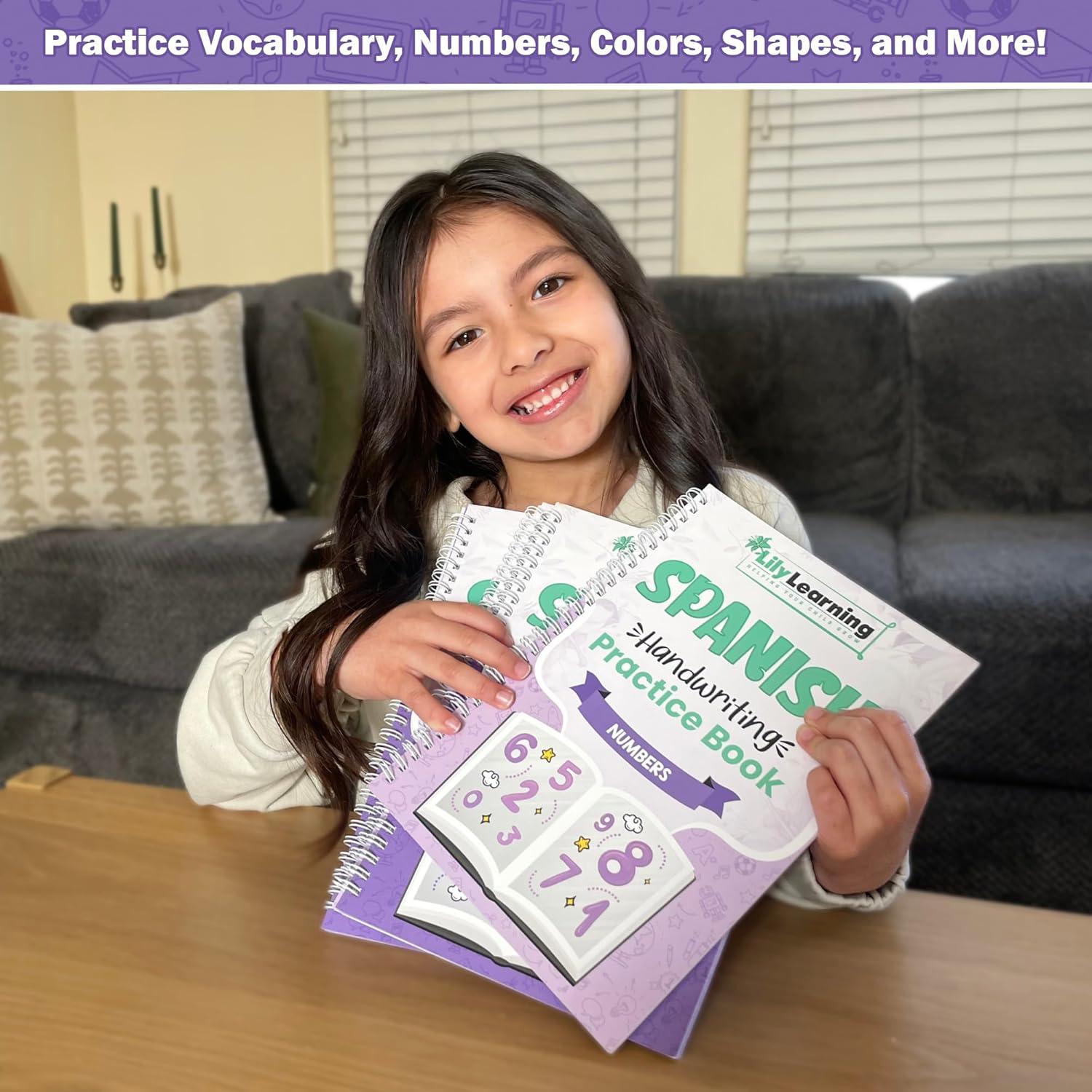 Kit de Inicio en Español Lily Learning - Cuadernos Reutilizables