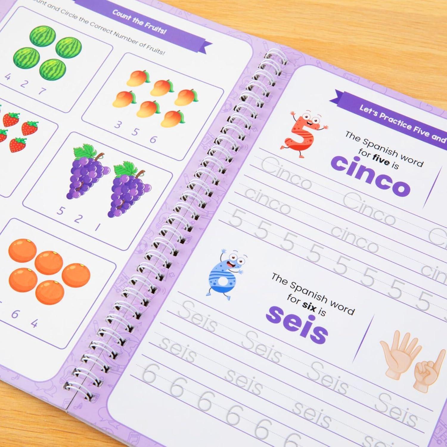 Kit de Inicio en Español Lily Learning - Cuadernos Reutilizables