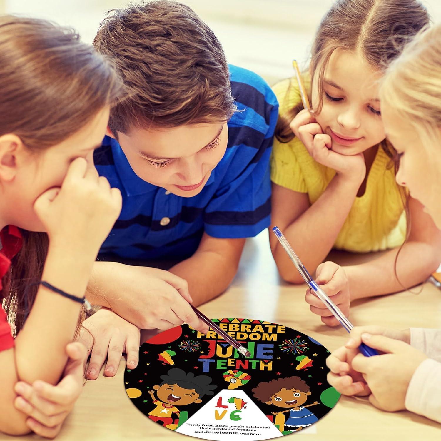 Kit de Manualidades Spiareal Juneteenth 30 Piezas para Niños