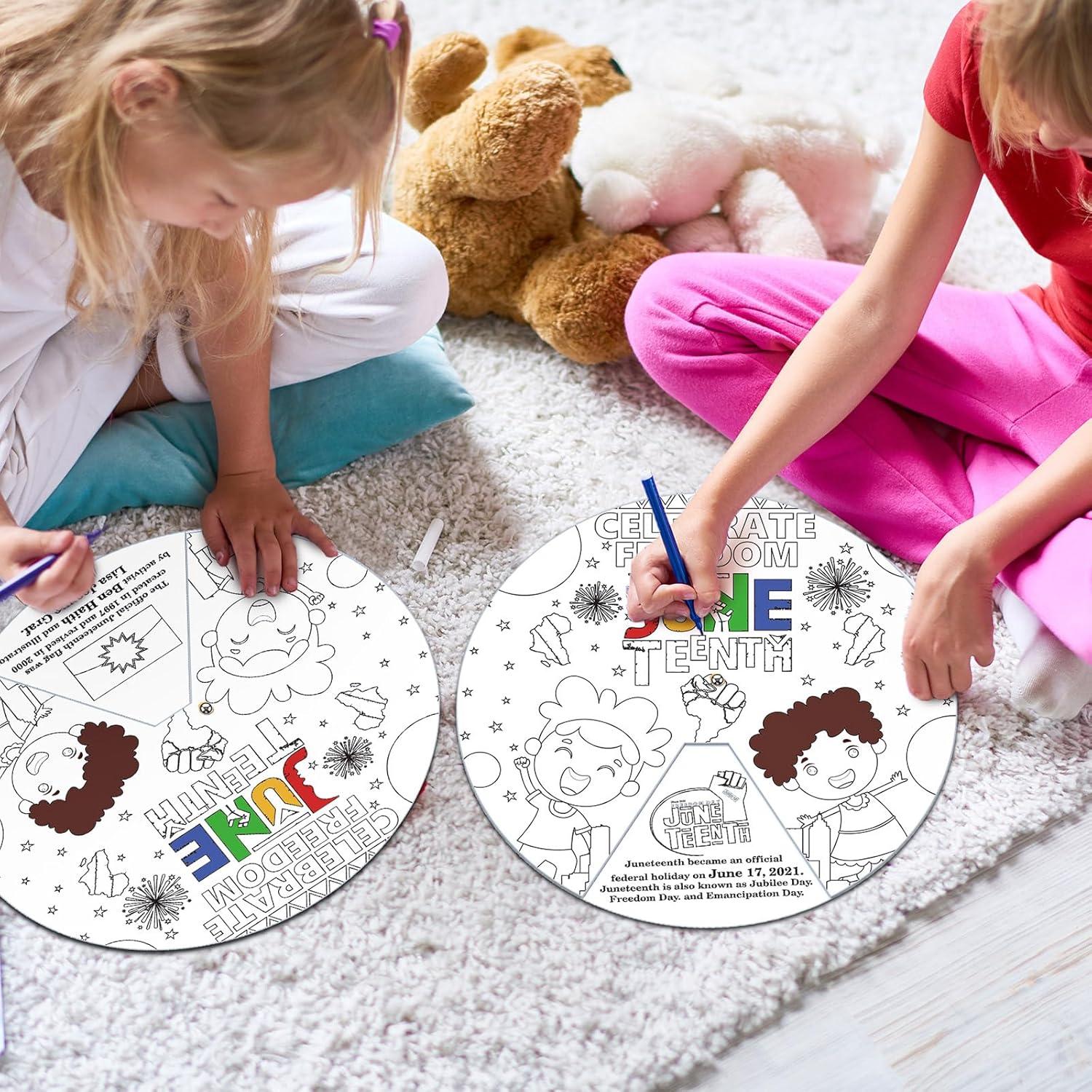 Kit de Manualidades Spiareal Juneteenth 30 Piezas para Niños