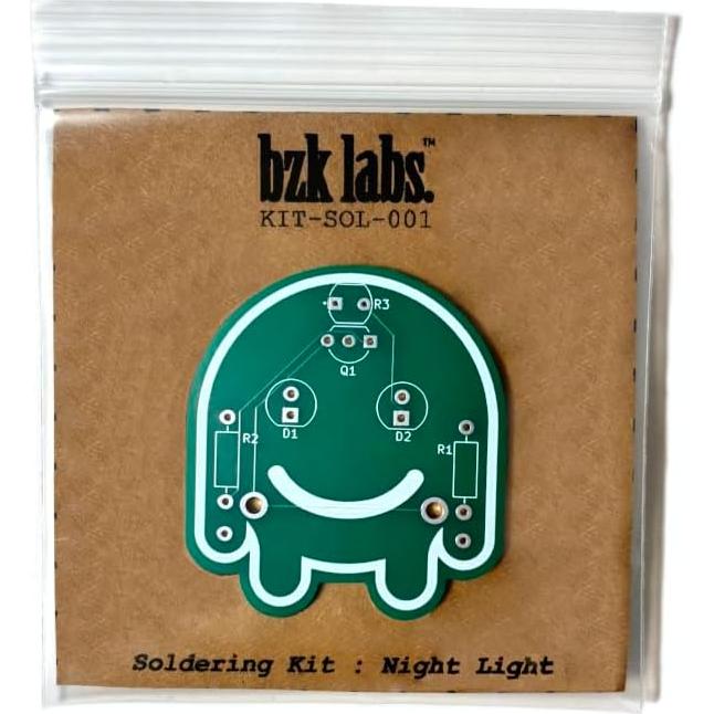 Kit de Soldadura para Principiantes BZK LABS - Luz Nocturna