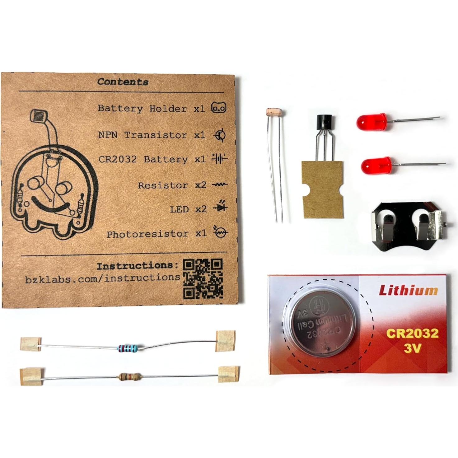 Kit de Soldadura para Principiantes BZK LABS - Luz Nocturna