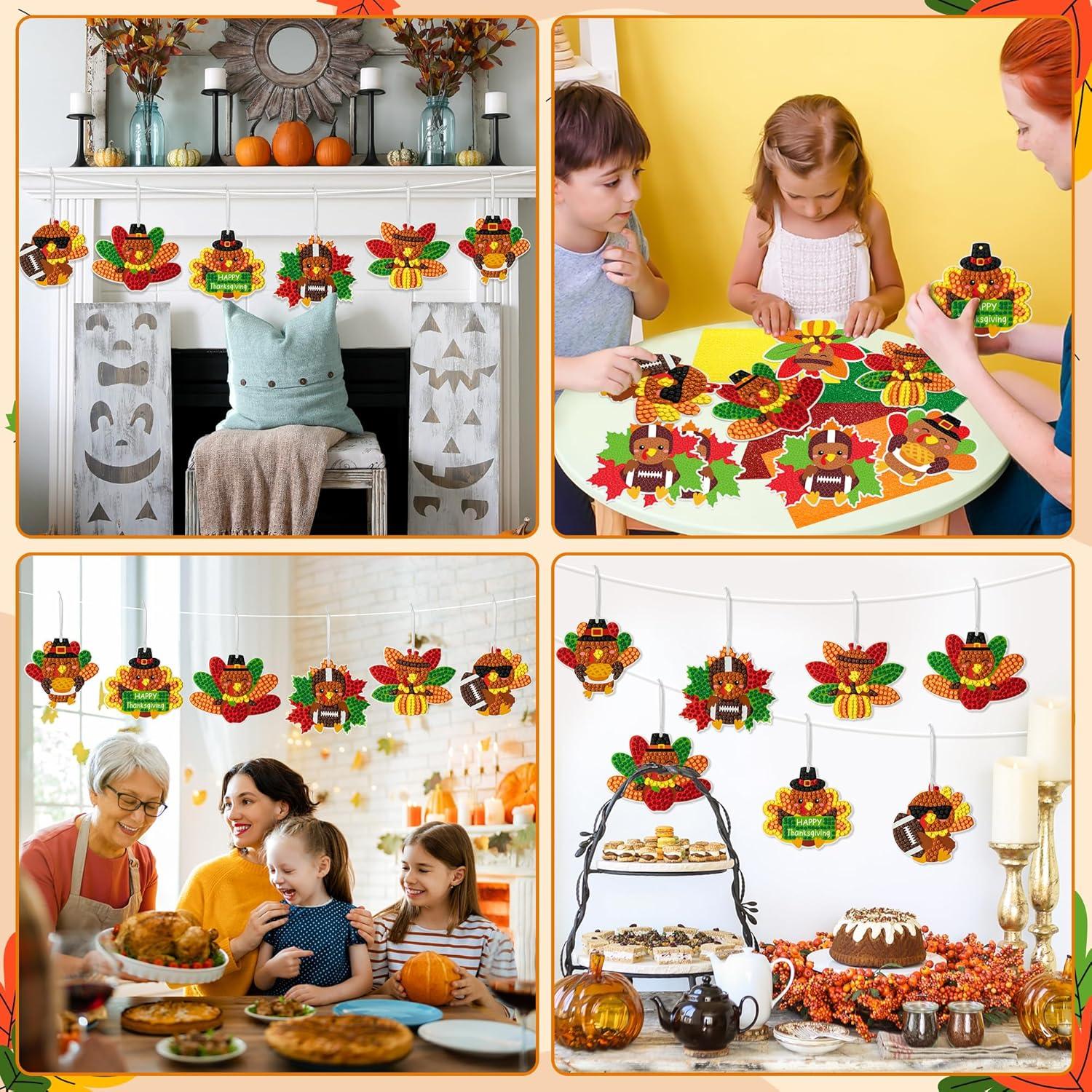 Kit de Manualidades BeYumi Mosaico Brillante Pavo 30 Piezas