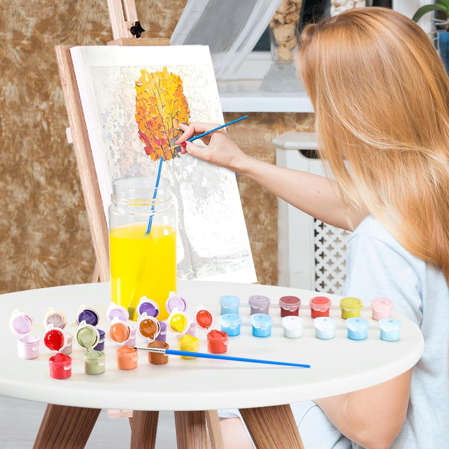 Kit de Pintura por Números WUIVCTR Pirámides Egipcias 40x51 cm