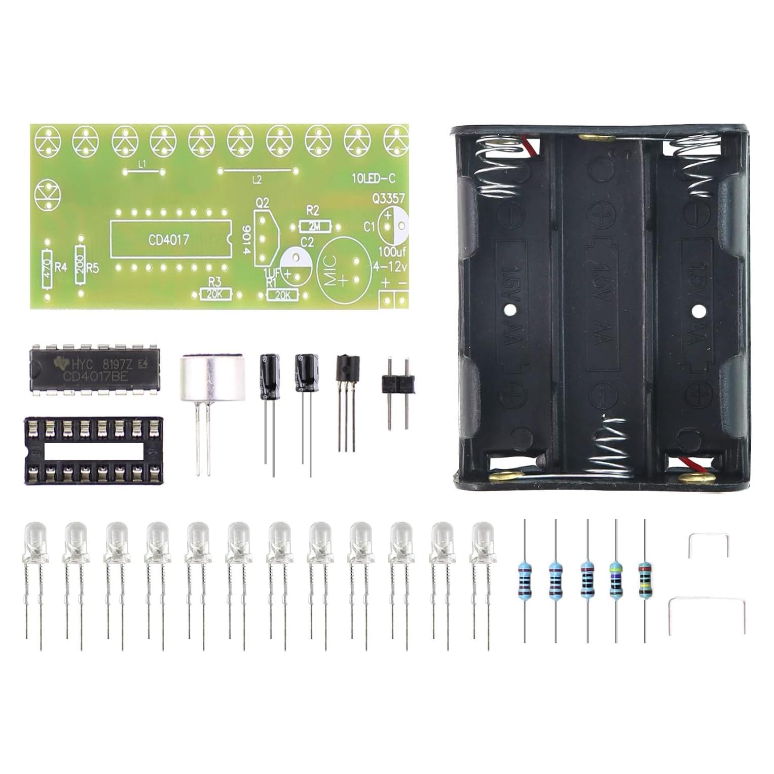 Kit de Práctica de Soldadura YIDAB con Sensor de Sonido 12V