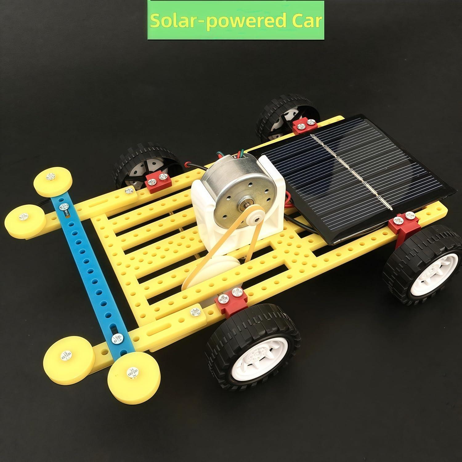 Kit STEM 7-en-1 BricoDuck para Niños 8-14 Años - Solar y Motor