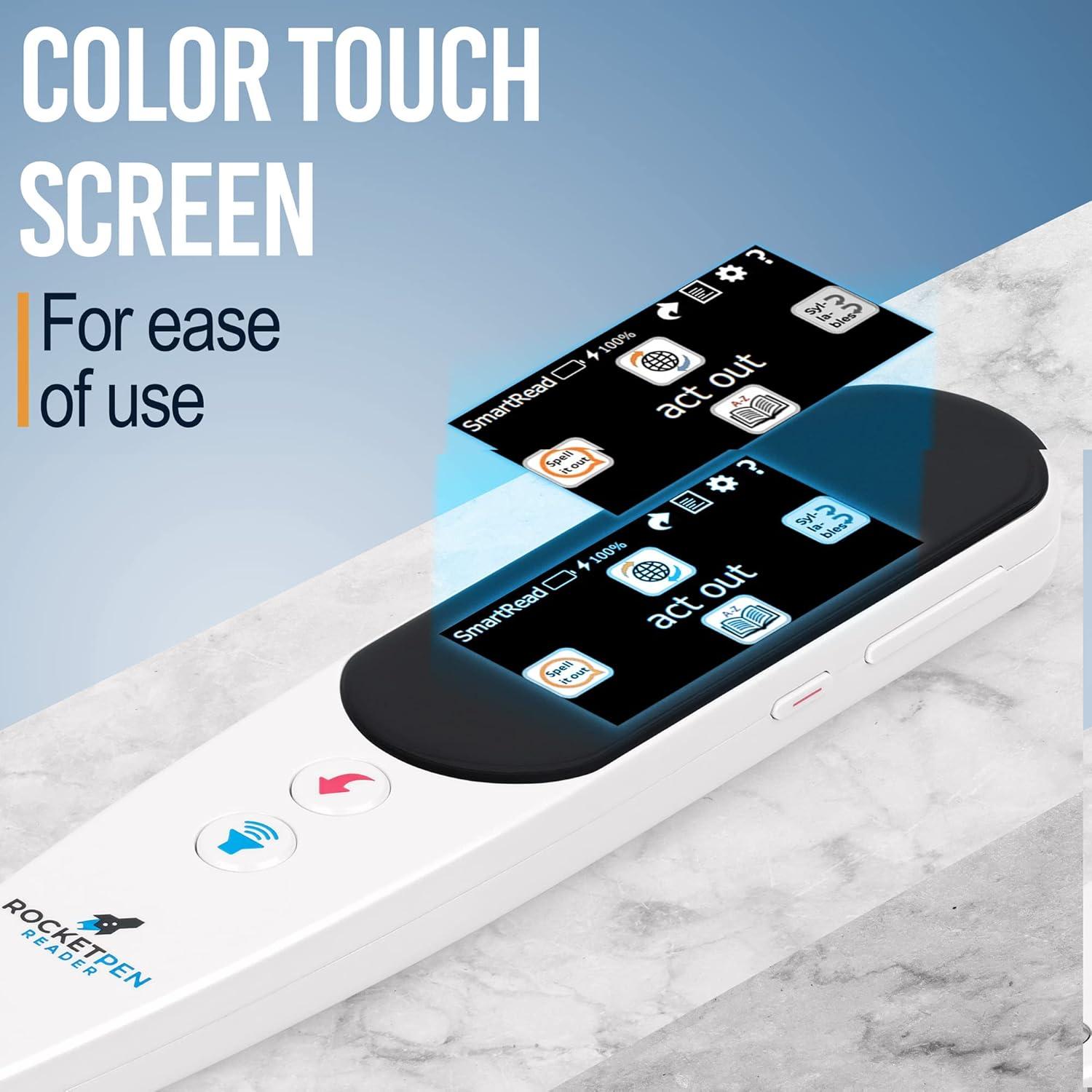 Lápiz Tutor de Lectura Rocket - Escáner OCR para Dislexia