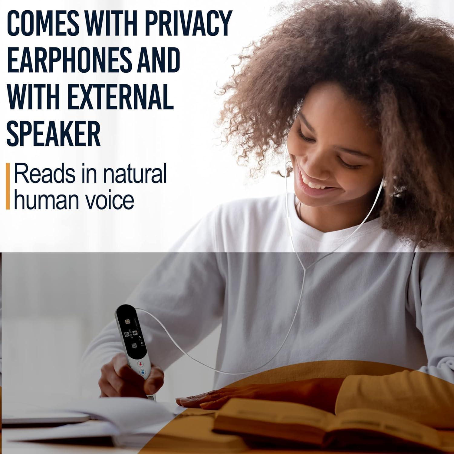 Lápiz Tutor de Lectura Rocket - Escáner OCR para Dislexia