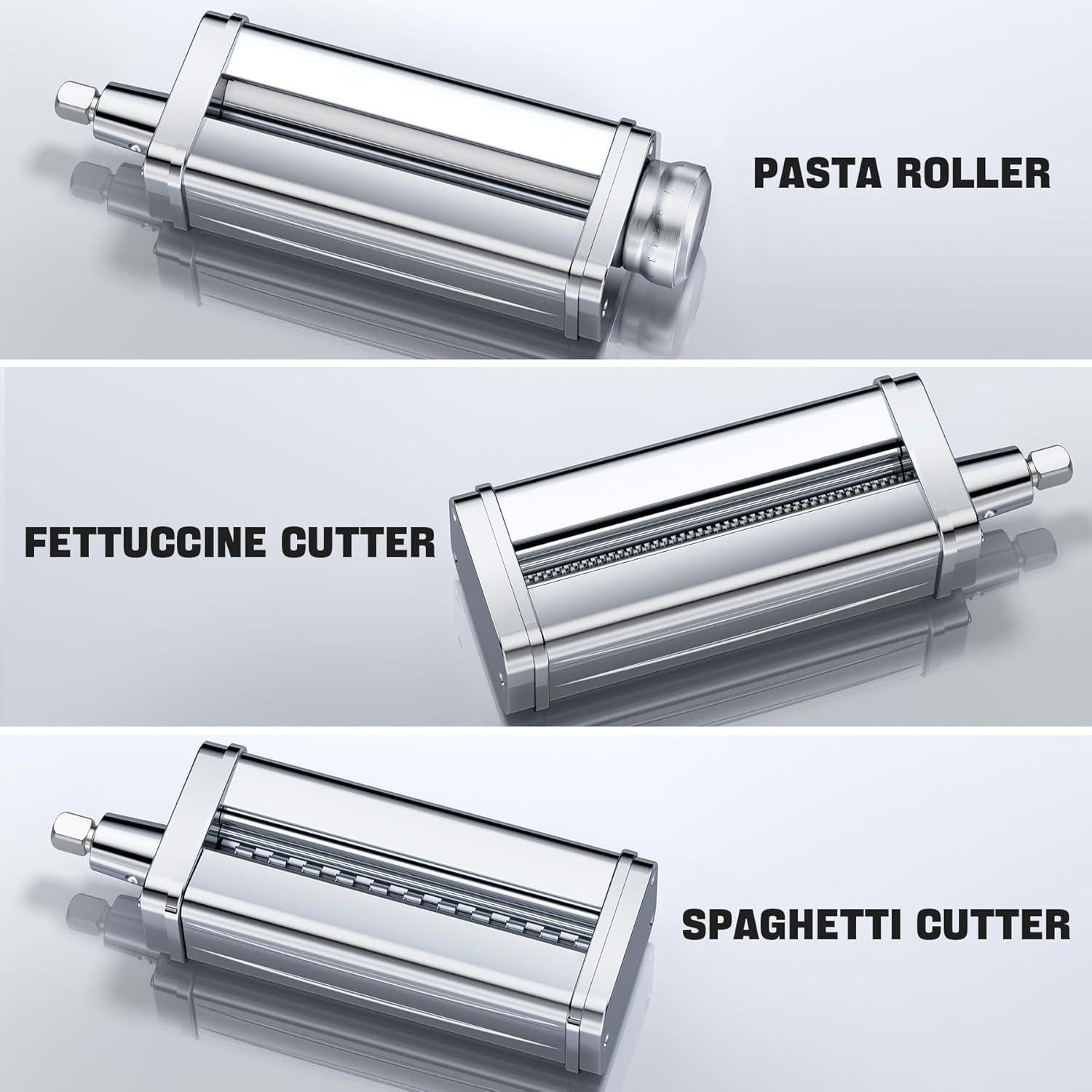 Juego de Accesorios para Pasta GuanQiao para KitchenAid 3 Piezas