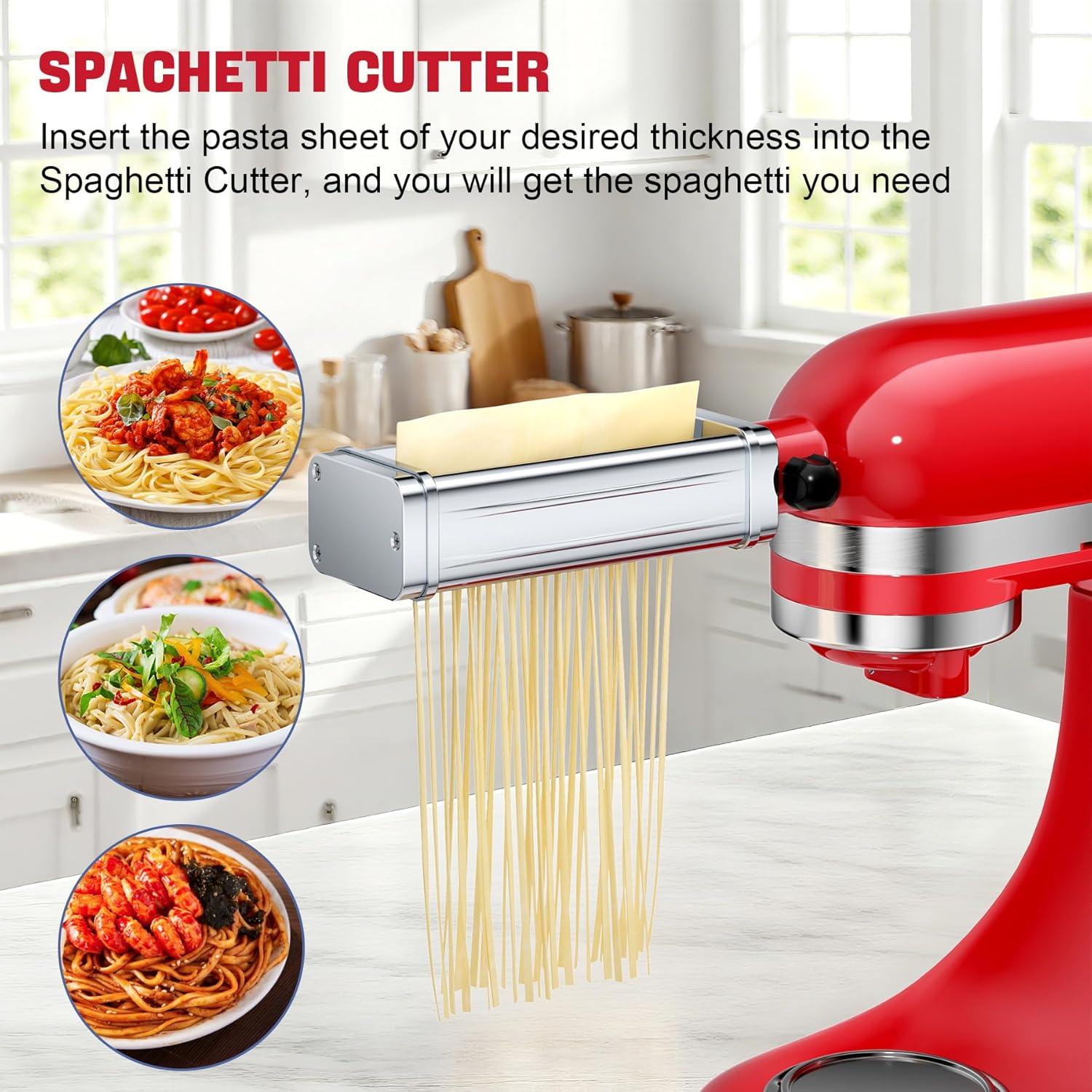 Juego de Accesorios para Pasta GuanQiao para KitchenAid 3 Piezas