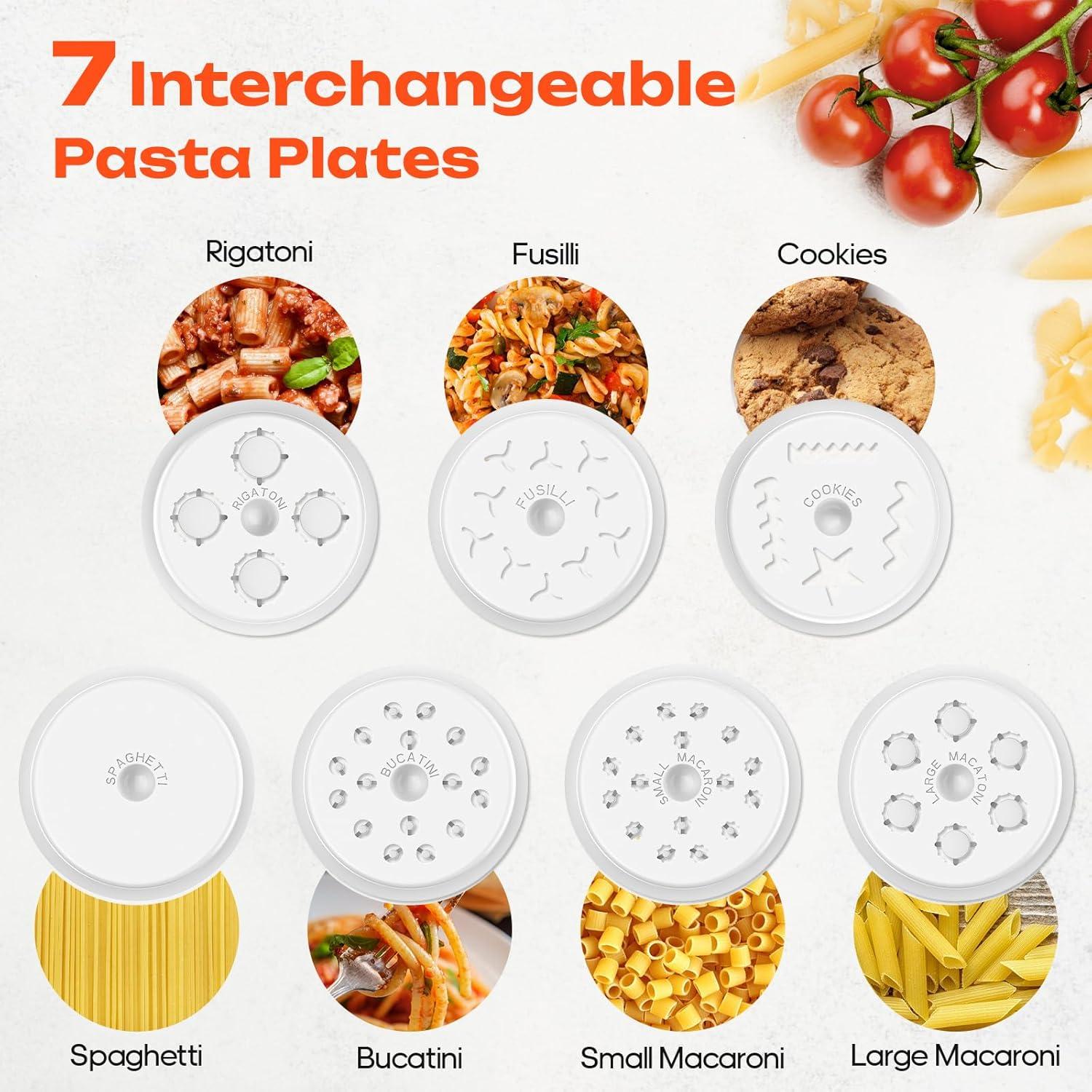 Accesorio de Pasta Gourmet KitchenAid con 7 Placas Intercambiables