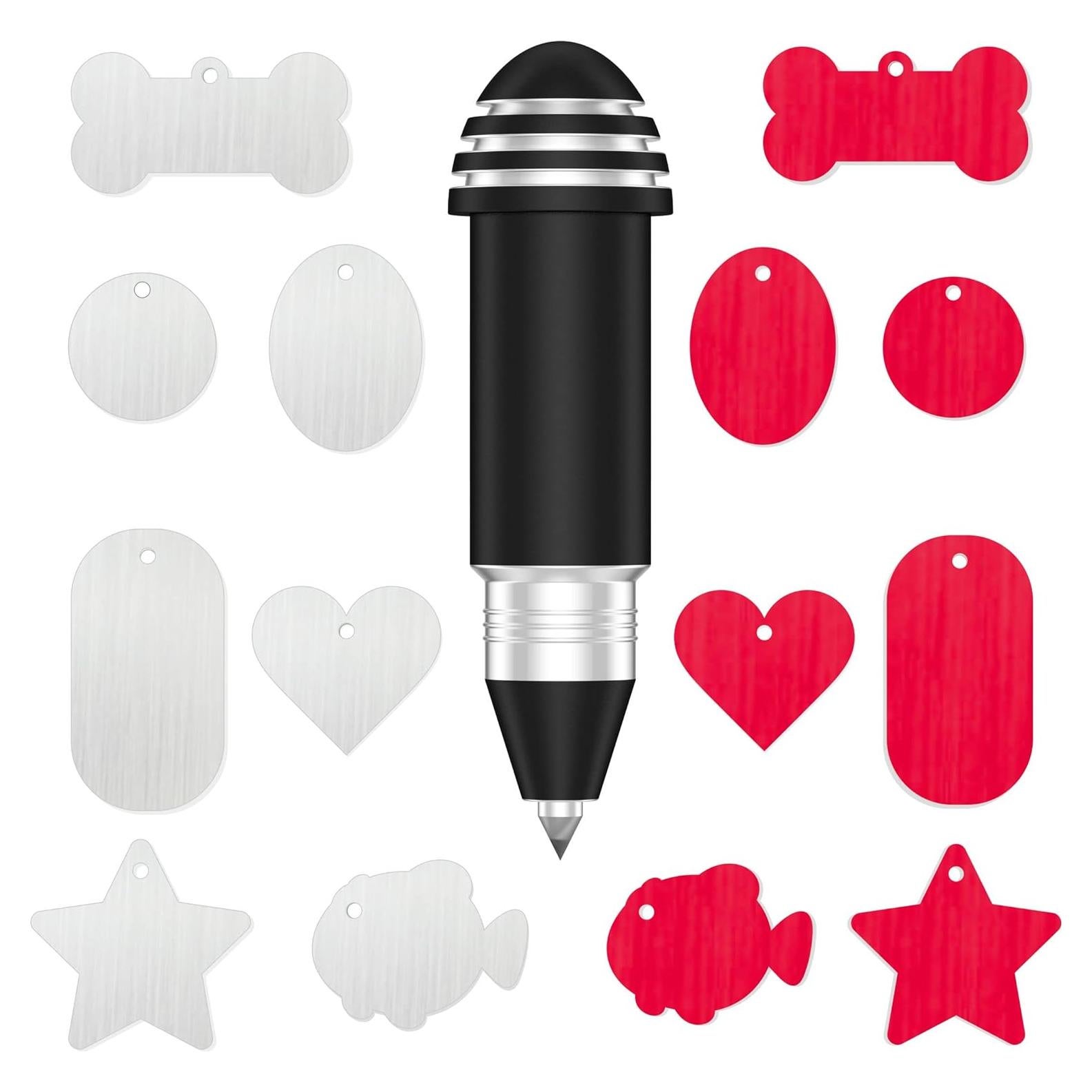 Herramienta de Grabado Dbwhole con 2 Colores y 7 Etiquetas