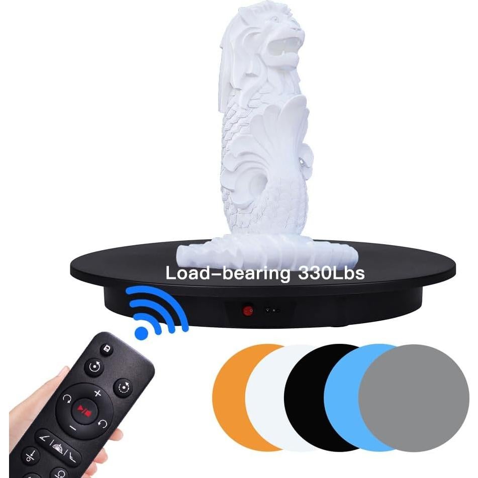 Soporte Rotatorio Motorizado JAYEGT 42cm 350Lbs Control Remoto